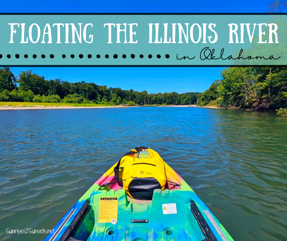 floating the illinois river in oklahoma with sunrises2sunsets