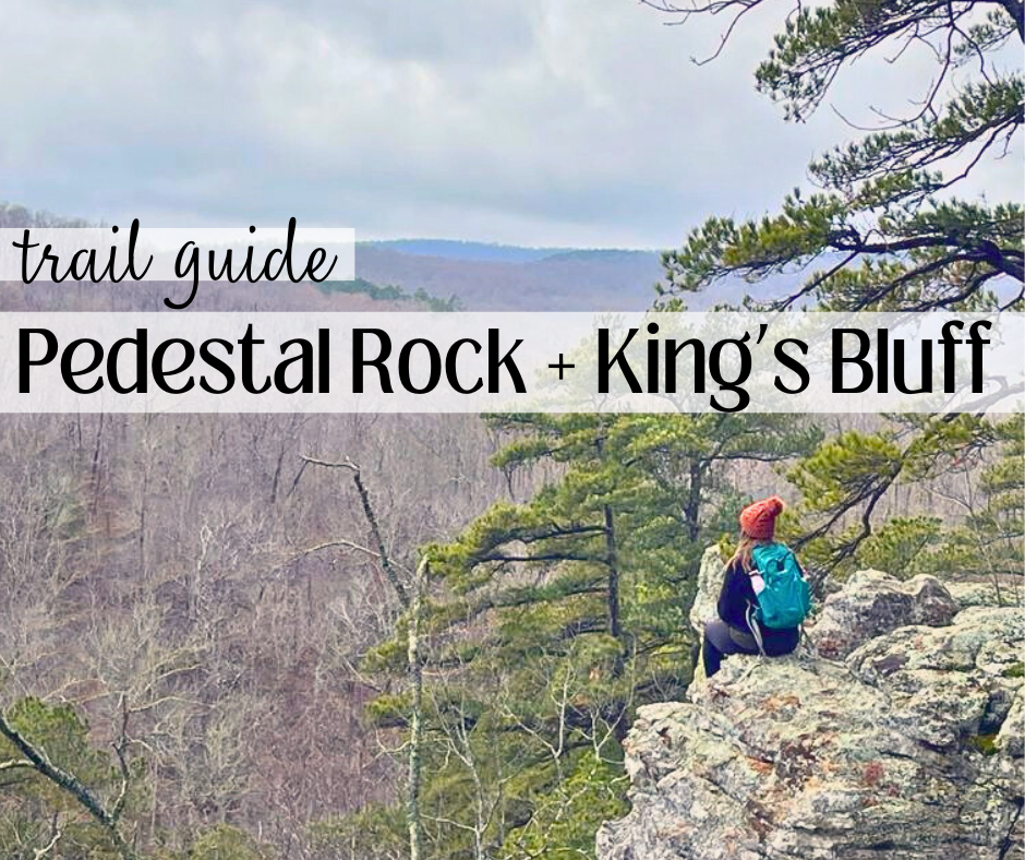 trail guide pedestal rock arkansas