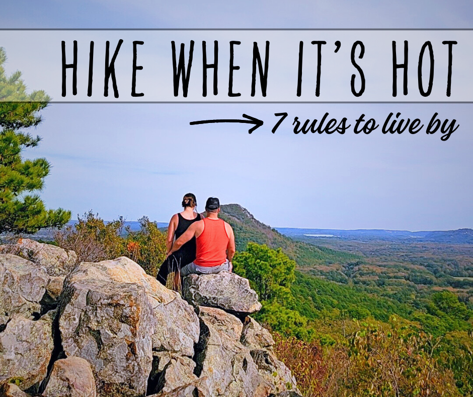 hike when it's hot rattlesnake ridge arkansas